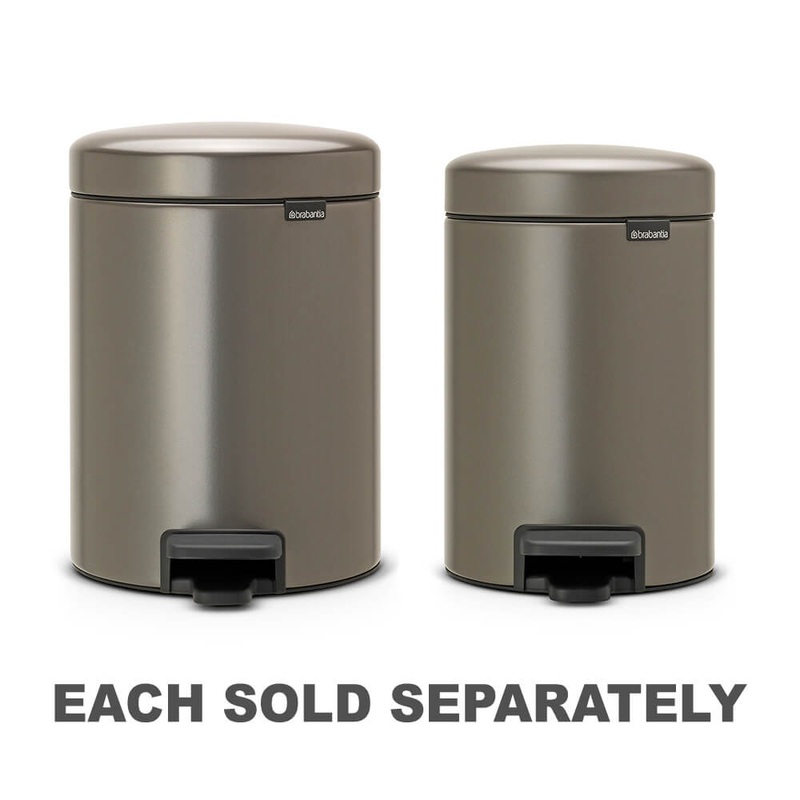 Brabantia Pedal bin newicon (Platinum)