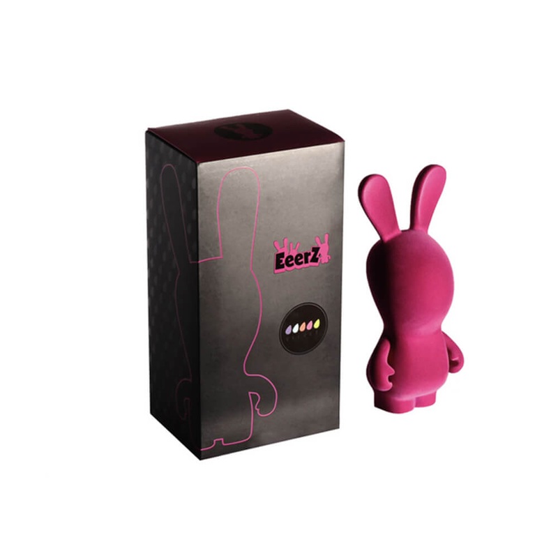 Lapins dlirant les lapins 11 "en velours rose rabbid