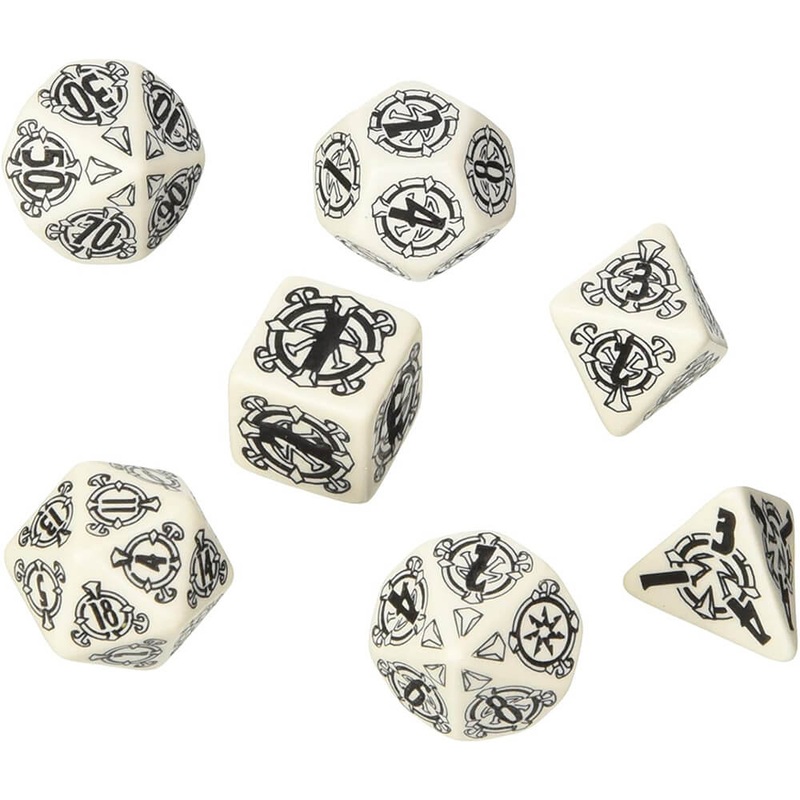 Q Atelier Pathfinder Shatted Star Dice Set de 7