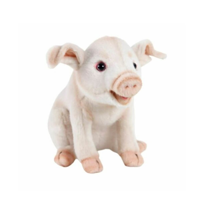 Oliver le jouet en peluche de porcelet (20 cm L)