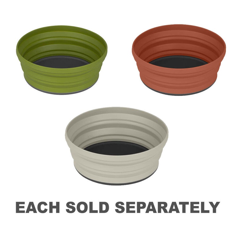 X-bowl pliant du silicium 650 ml