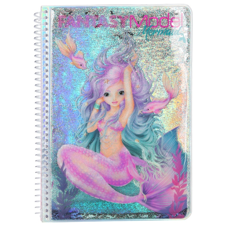 Depesche Fantasy Model Colouring Book Mermaid