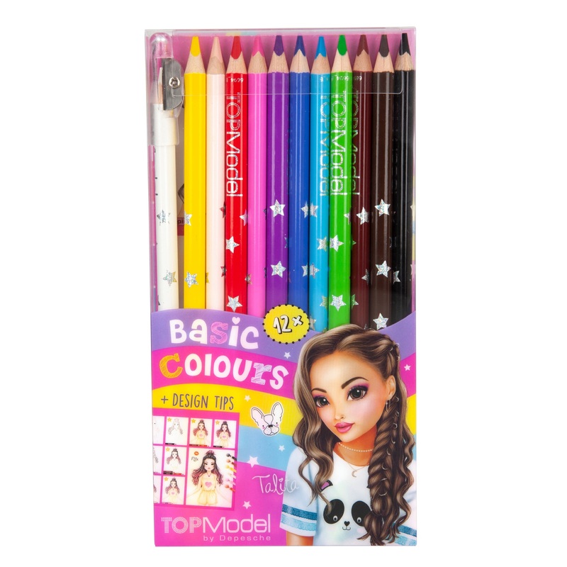 Depesche Topmodel Coloured Pencil 12 Colours