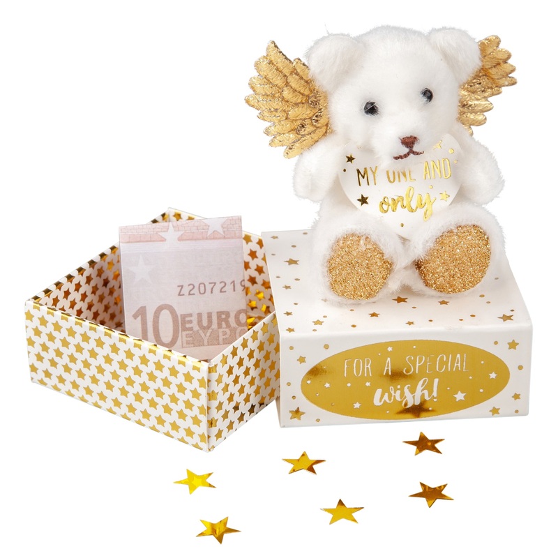 Depesche Wish Fulfiller Guardian-Angel-Bear Gold (1pc)