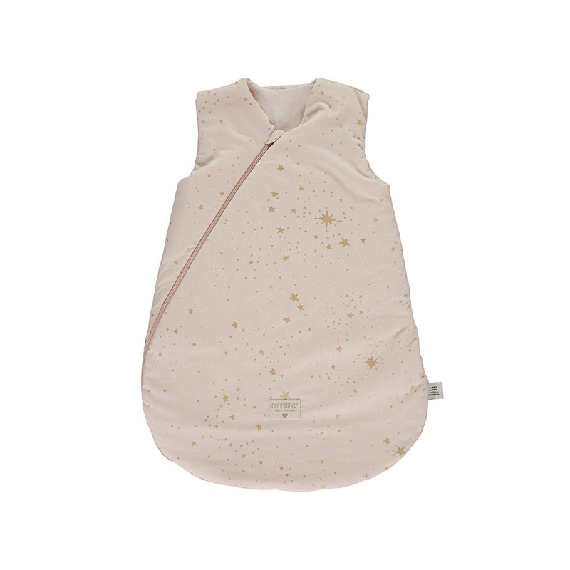 nobodinoz Cocoon Mid Season Sleeping Bag Gold Stella/Dream Pink