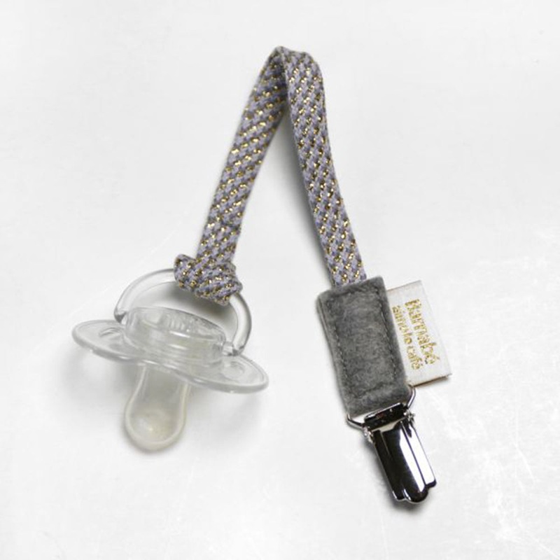 Barnabe aime le caf Pacifier Holder Orage