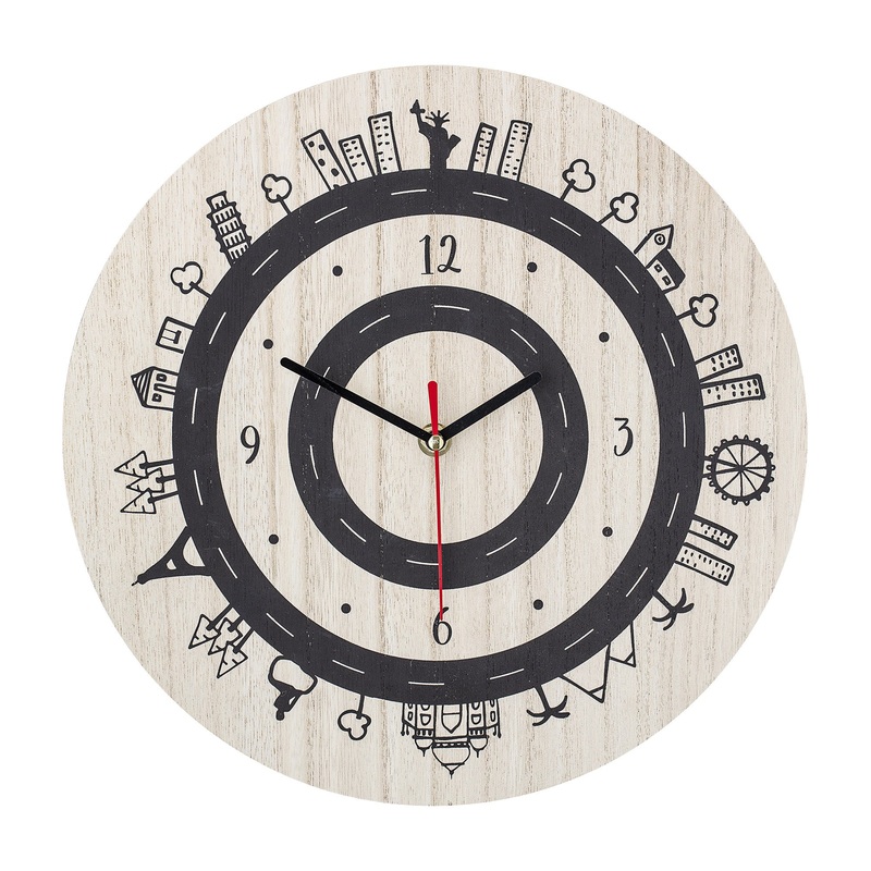 Bloomingville Cities Clock Nature