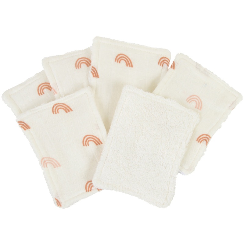 Little Crevette Set of 6 Wipes Over The Rainbow