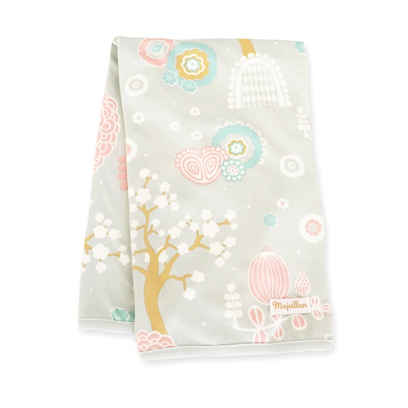 Majvillan Jersey Blanket Cherry Valley Grey