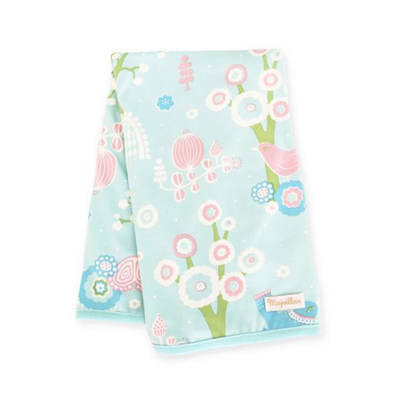 Majvillan Jersey Blanket Cherry Valley Turquoise