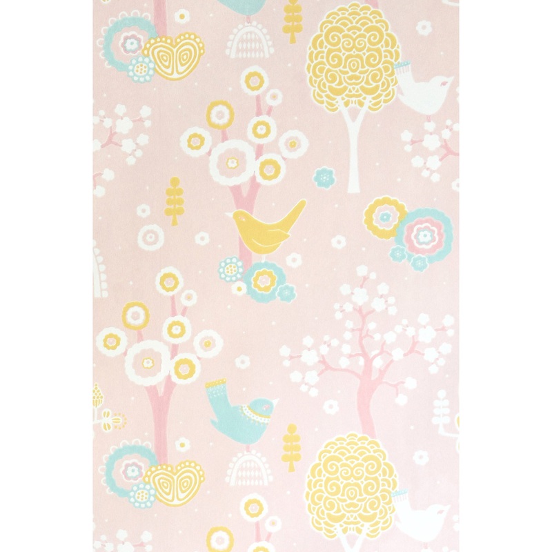 Majvillan Wallpaper Cherry Valley Pink (Pre-Order; Est. Delivery in 2-3 Weeks)