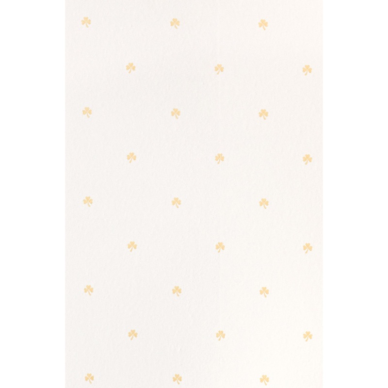 Majvillan Wallpaper Holly White/Gold (Pre-Order; Est. Delivery in 2-3 Weeks)