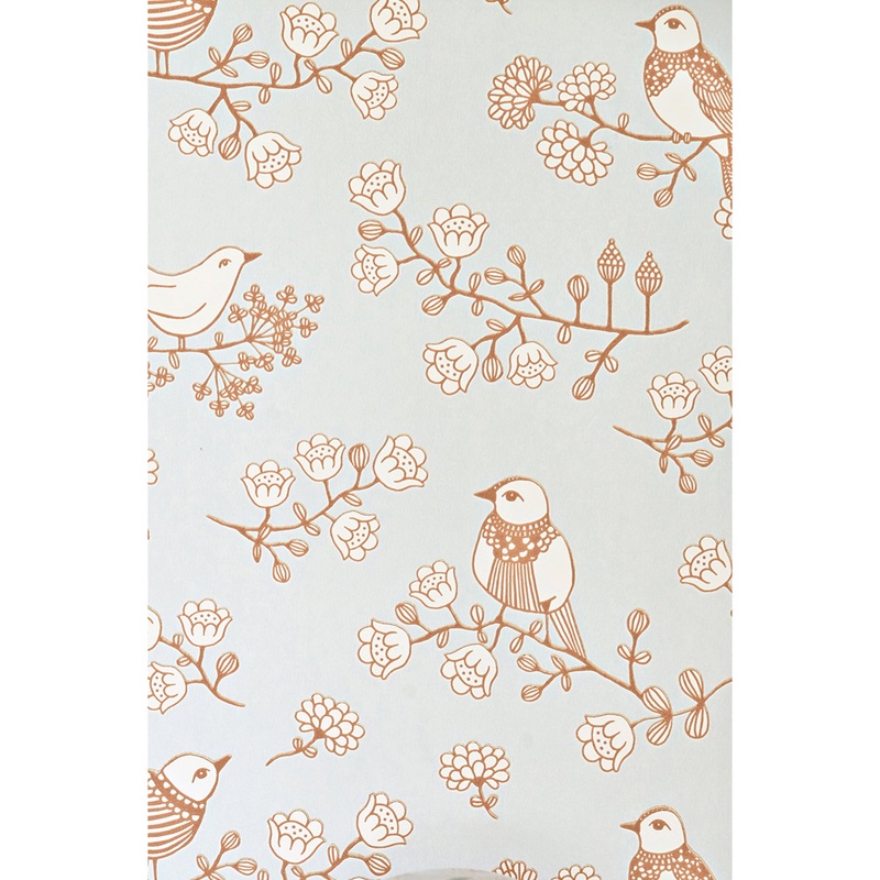 Majvillan Wallpaper Sugar Tree Soft Grey (Pre-Order; Est. Delivery in 2-3 Weeks)