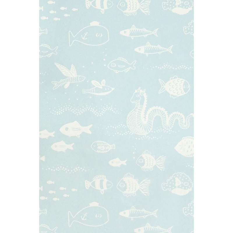 Majvillan Wallpaper The Big Blue Blue (Pre-Order; Est. Delivery in 2-3 Weeks)