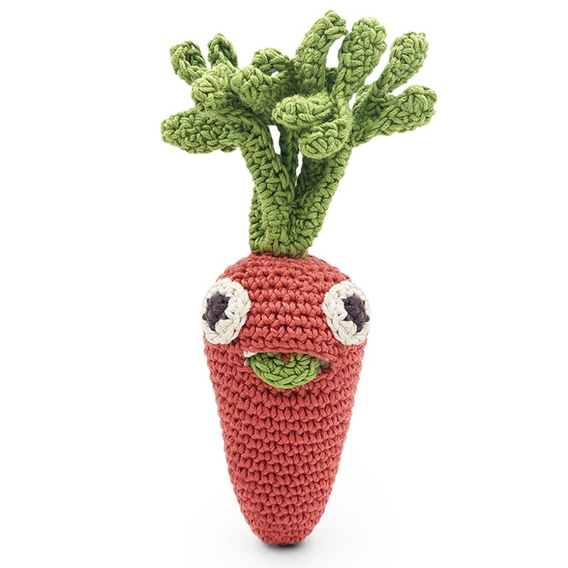 MyuM Charlotte Carrot Mini Rattle