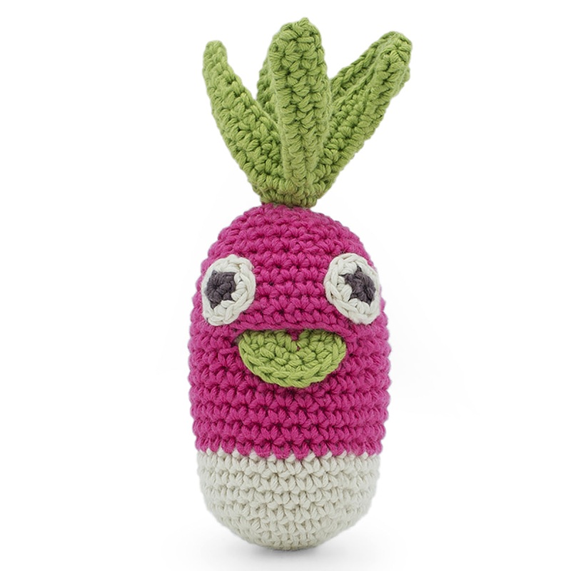 MyuM Gigi Mini Radish Rattle
