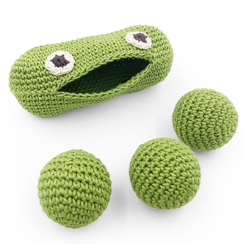 MyuM Pia Mini Green Peas Rattle