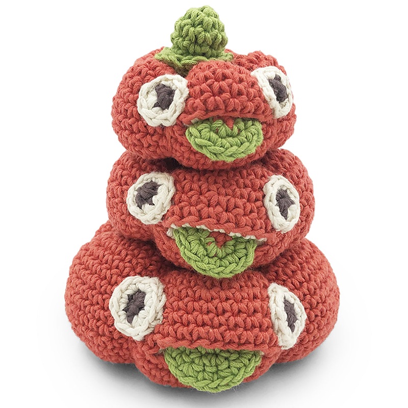 MyuM The Pumpkins Brothers Baby Rattle (Set of 3)