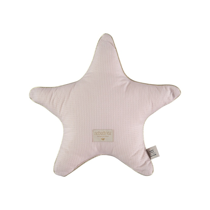 nobodinoz Aristote Star Cushion Dream Pink