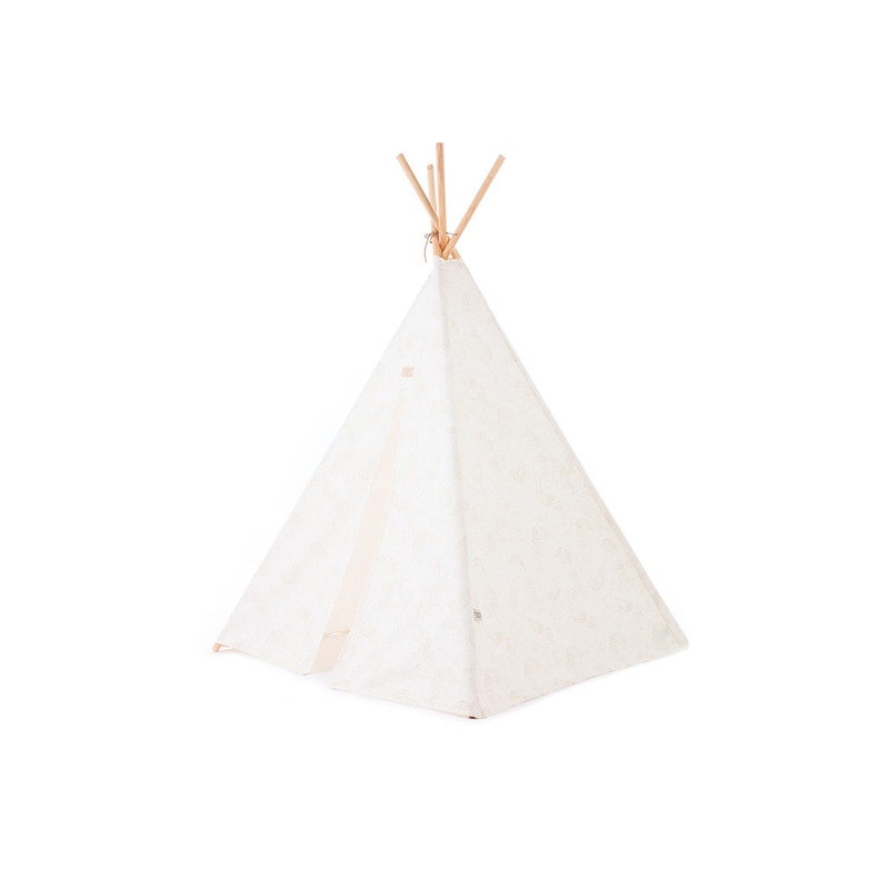 nobodinoz Phoenix Teepee Gold Bubble/White