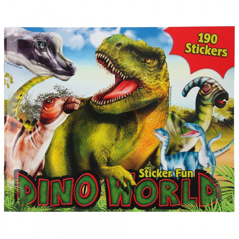 Depesche Dino World Sticker Fun 190 Stickers