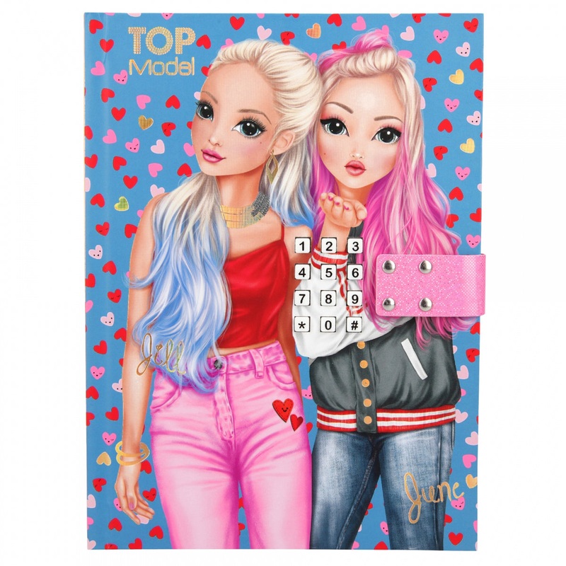 Depesche Topmodel Diary with Code and Sound Heart
