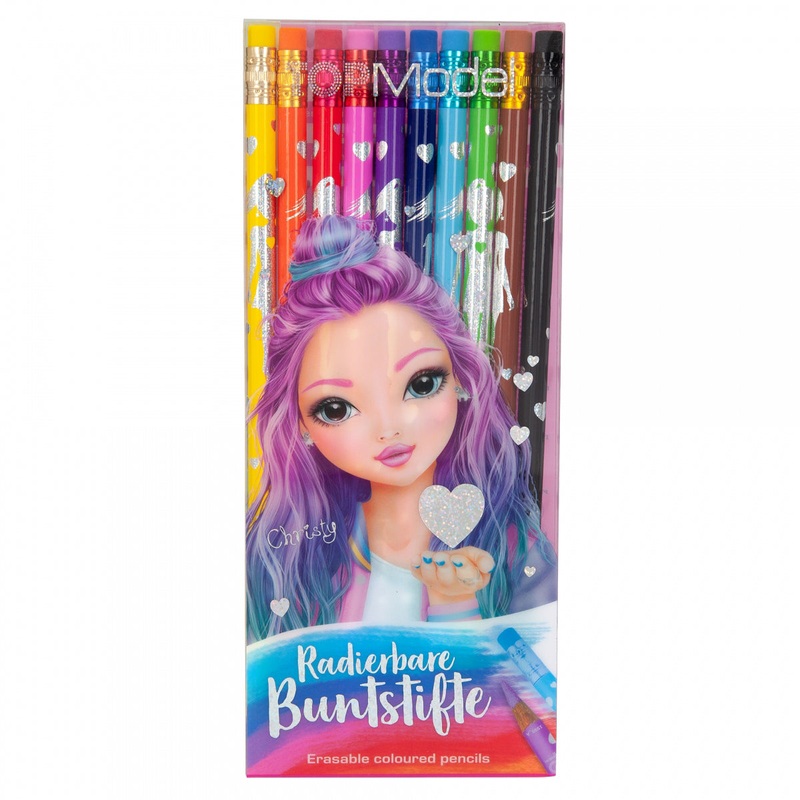 Depesche Topmodel Erasable Coloured Pencils