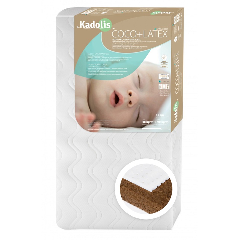 Kadolis Coco Latex Baby Mattress 70 x 140 x 12cm