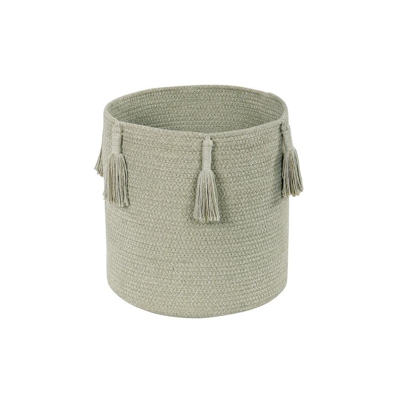 Lorena Canals Cotton Woods Woody Olive Basket (Online Exclusive)