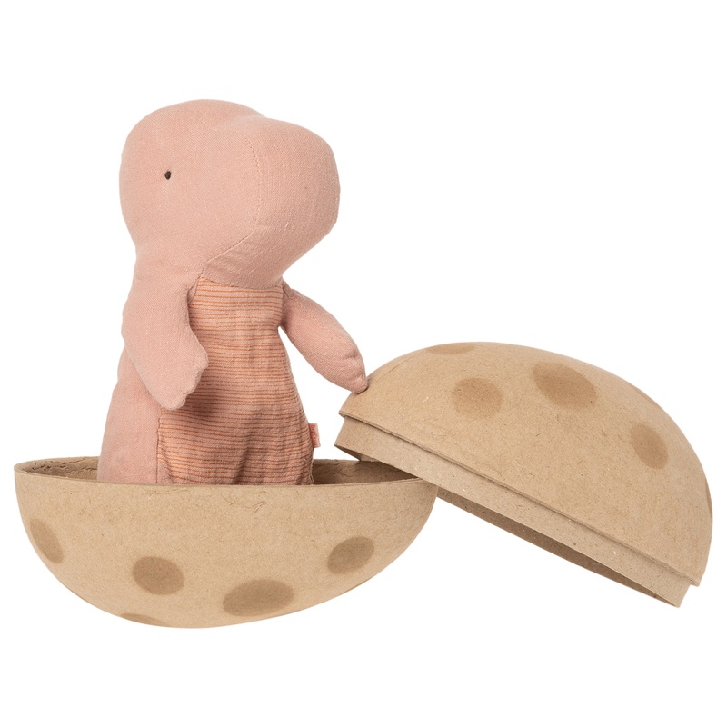 Maileg Gantosaurus in Egg Small Rose