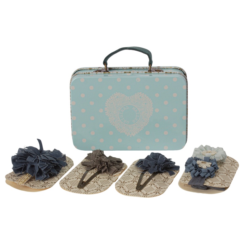 Maileg Hair Accessories Gift Set Blue