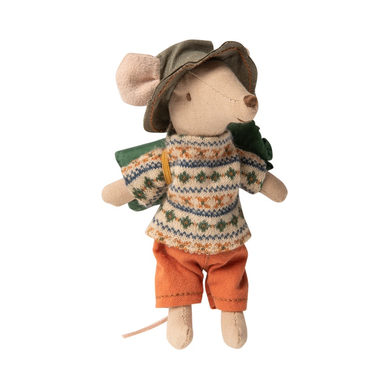 Maileg Hiker Mouse Big Brother