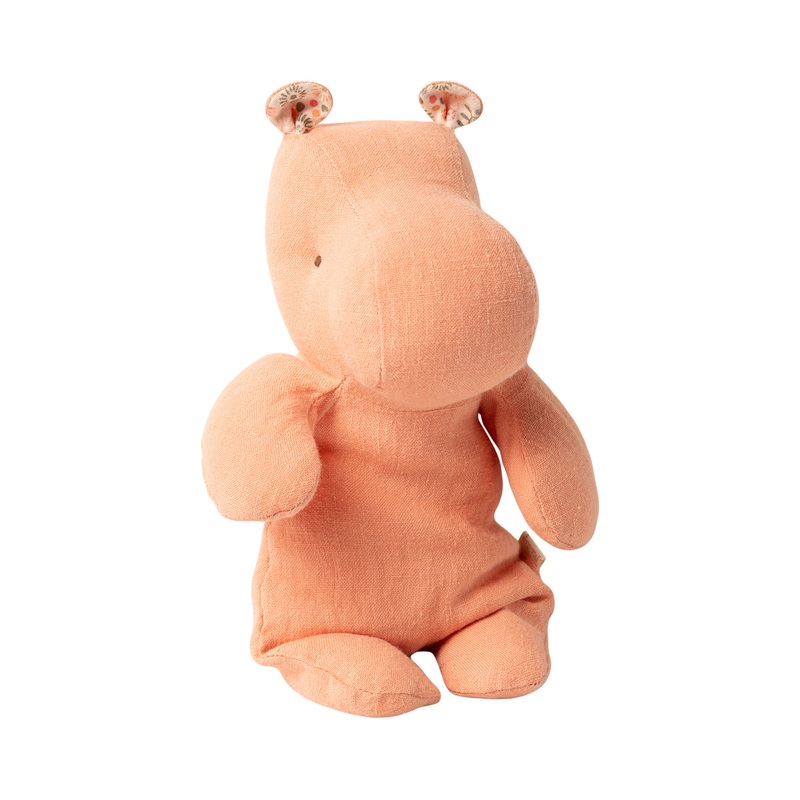 Maileg Safari Friends Small Hippo Apricot
