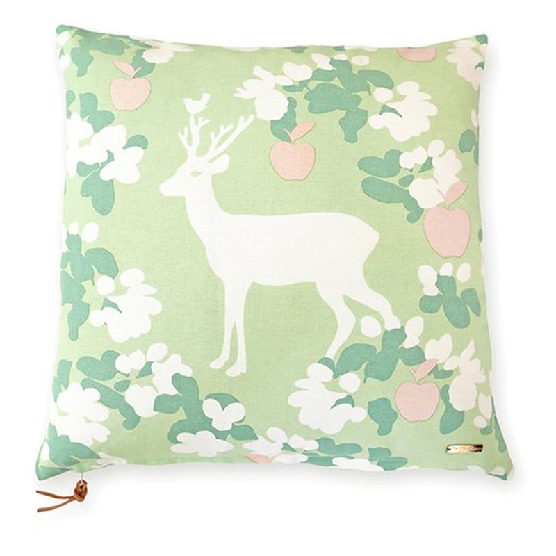 Majvillan Cushion Cover Apple Garden Green