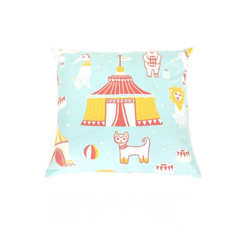 Majvillan Cushion Cover Cirkus Bl