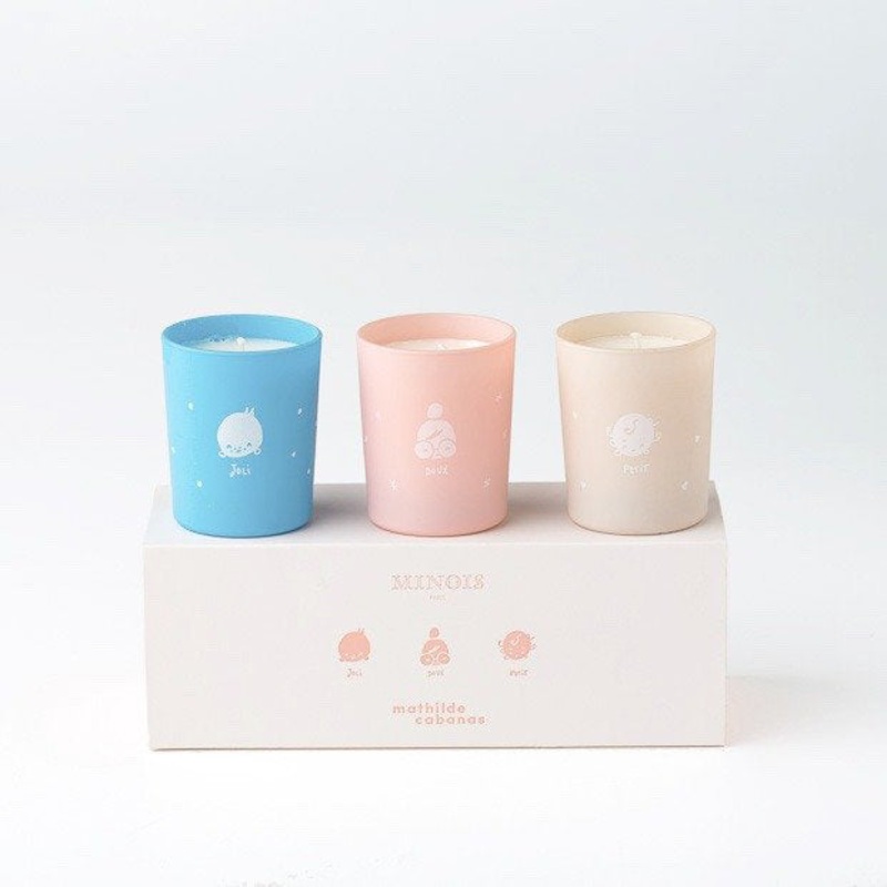 Mathilde Cabanas Mini Candles Set Mathilde Cabanas x Minois Paris - Set of 3