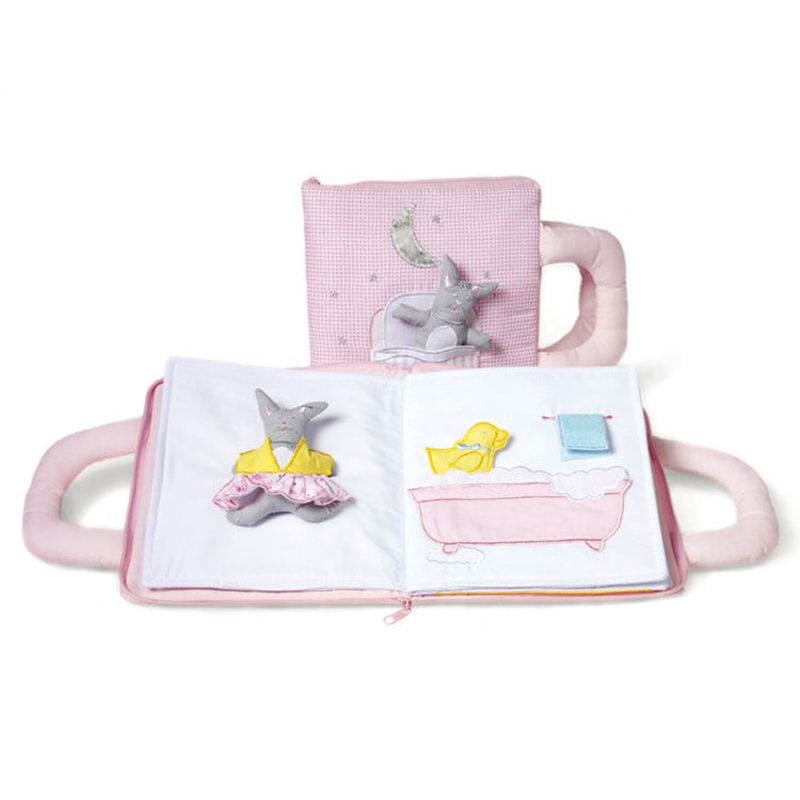 Oskar and Ellen Good Night Bunny Pink Picture Book