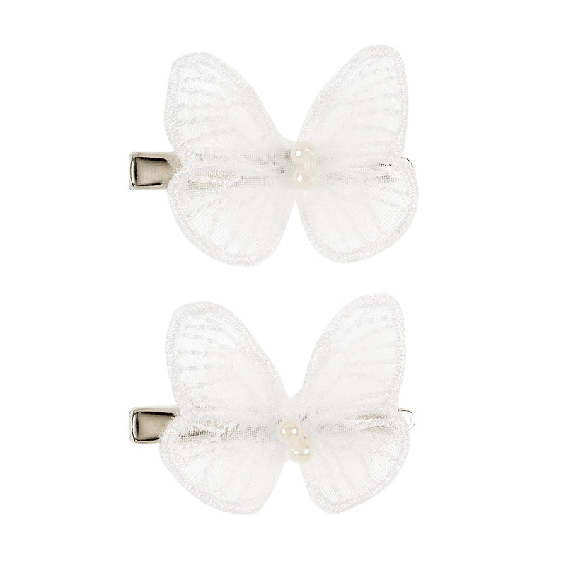 Souza 2 pcs Hair Claws Iris Butterfly