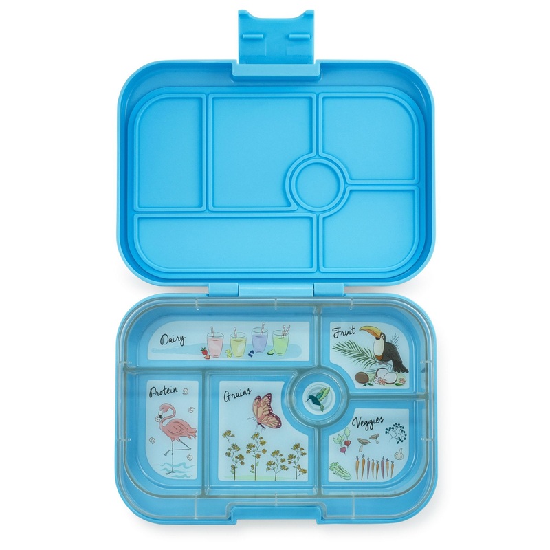 Yumbox Original Nevis Blue 6 Compartment Lunch Box