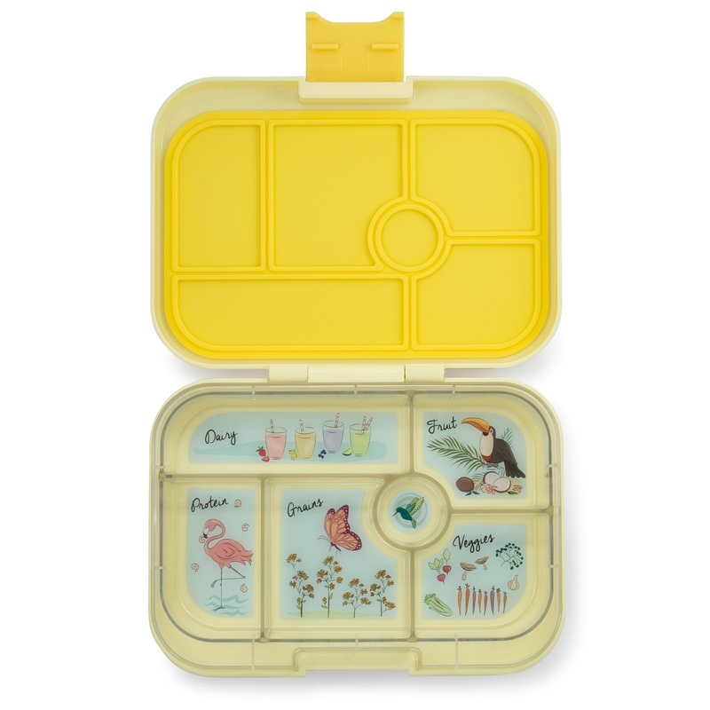 Yumbox Original Sunburst Yellow 6 Compartment Lunch Box