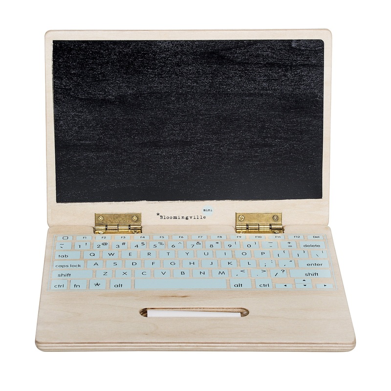 Bloomingville Toy Computer with Blackboard