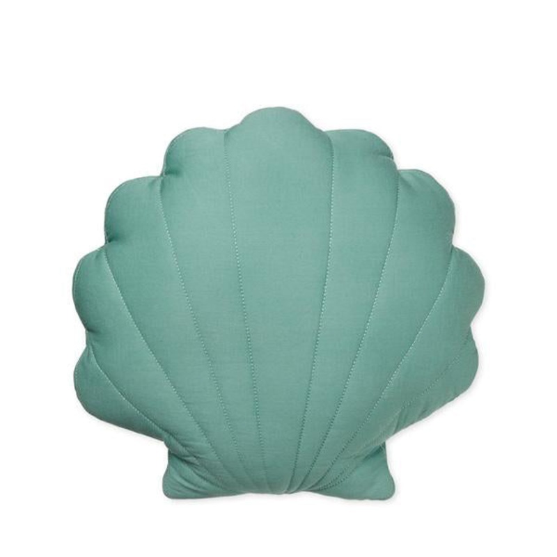 Cam Cam Copenhagen Sea Shell Cushion Canal Green