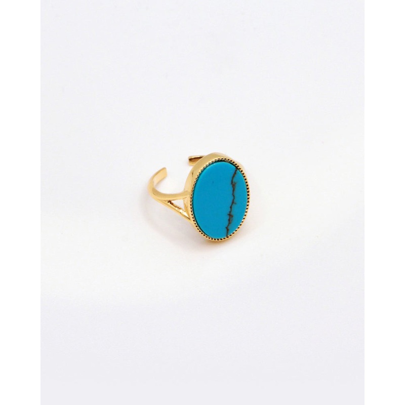 Nilai Frida Agate Turquoise Ring