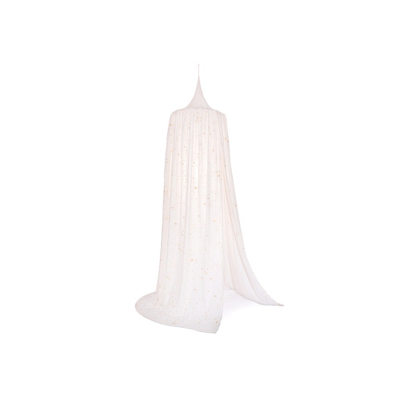 nobodinoz Canopy Amour Stella Gold Stella/White