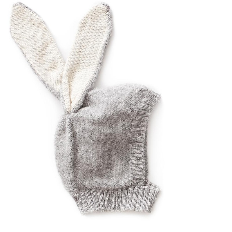 Oeuf Bunny Hat Grey Mulinex Rabbit