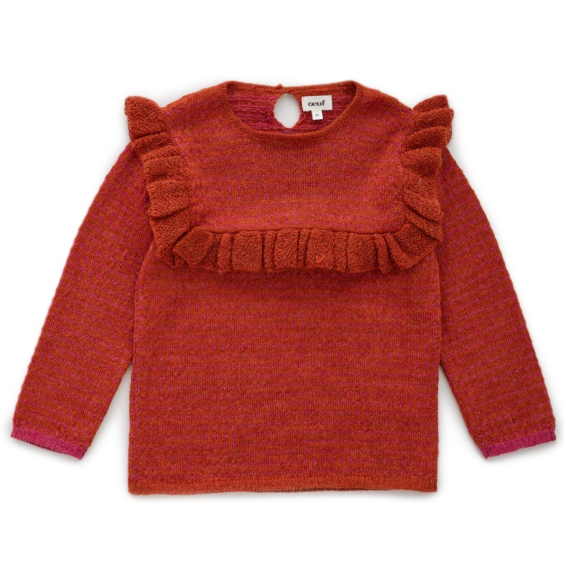 Oeuf Frou Frou Top Paprika Cross
