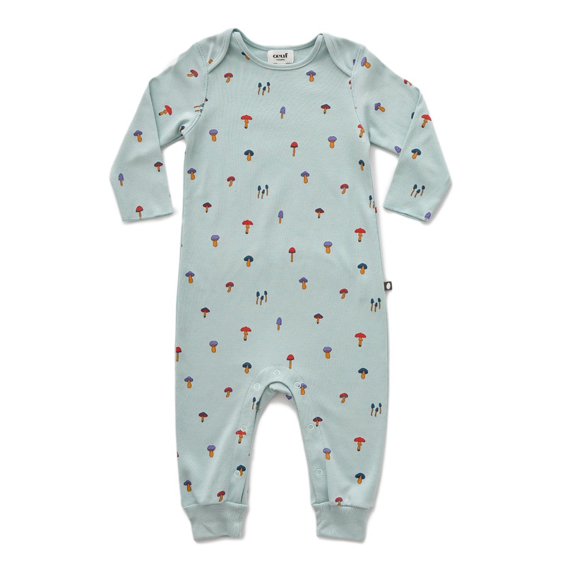 Oeuf Jumper Sky Grey Mushroon