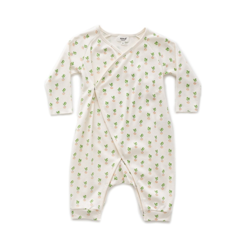 Oeuf Kimono Jumper Gardenia Turnip