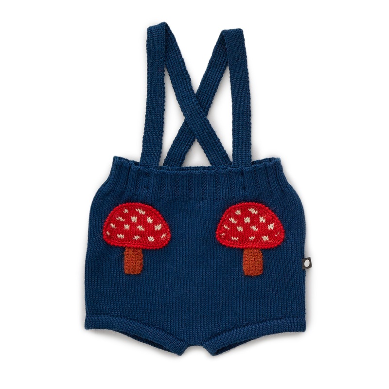 Oeuf Pocket Shorts Indigo Mushroom