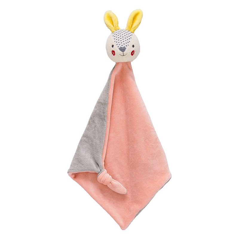 Petit Collage Organic Blankie Bunny
